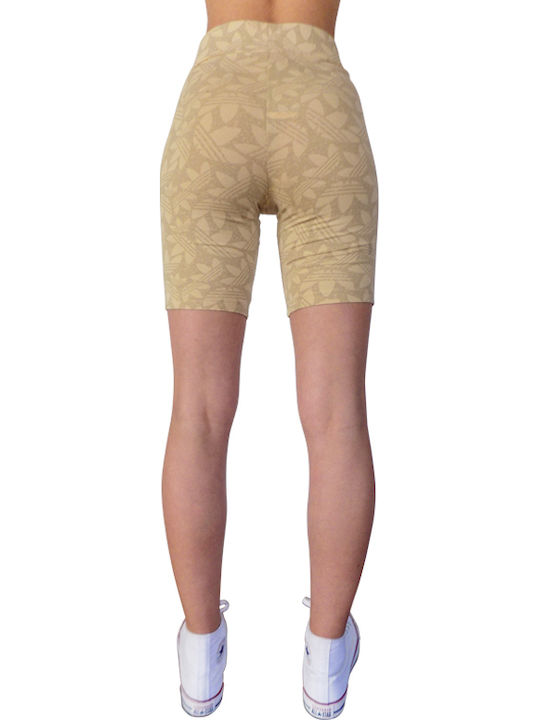 adidas Kids Legging Sports Short Beige Originals