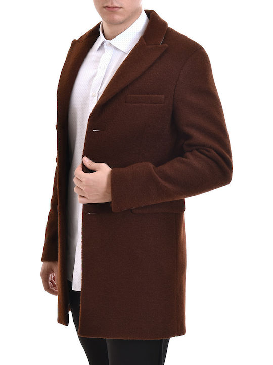Danilo Men's Coat Brown