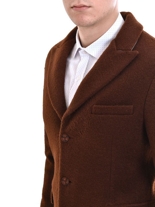 Danilo Men's Coat Brown