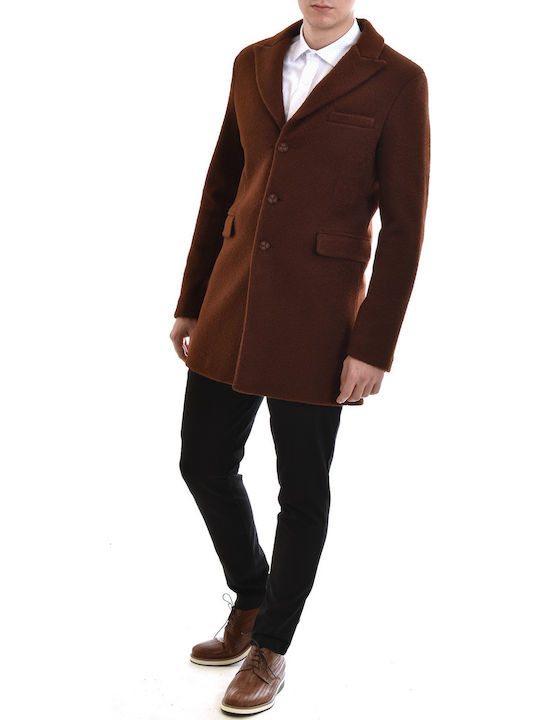 Danilo Men's Coat Brown