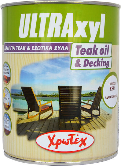 Χρωτέχ Teak Oil Νερού Άχρωμο Ματ 750ml