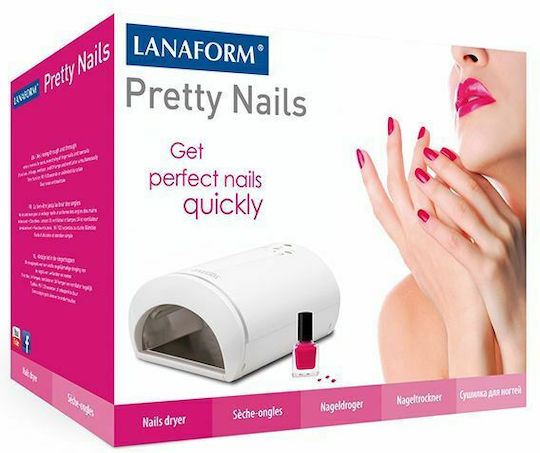 Lanaform Nail Polish Curing Lamp UV 40W White
