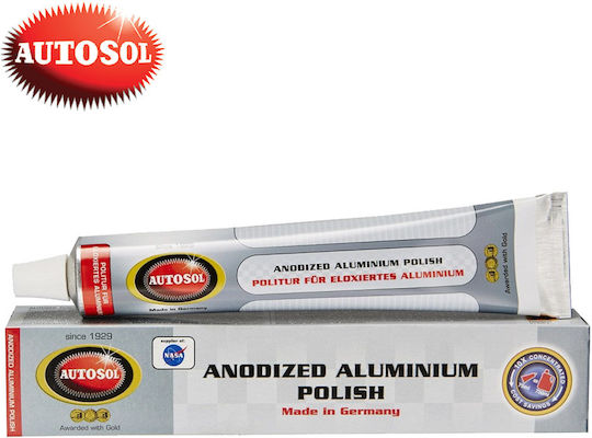 Autosol Αλοιφή Καθαρισμού για Αμάξωμα Ειδικό Καθαριστικό για Ανοδιωμένο Αλουμίνιο 75ml