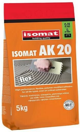 Isomat AK 20 Tile Adhesive White 5kg