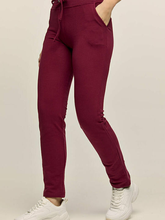 Sweatpants Burgundy