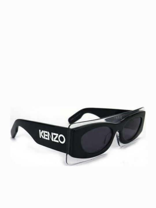 Kenzo Γυαλιά Ηλίου Μαύρα με Κοκκάλινο Σκελετό