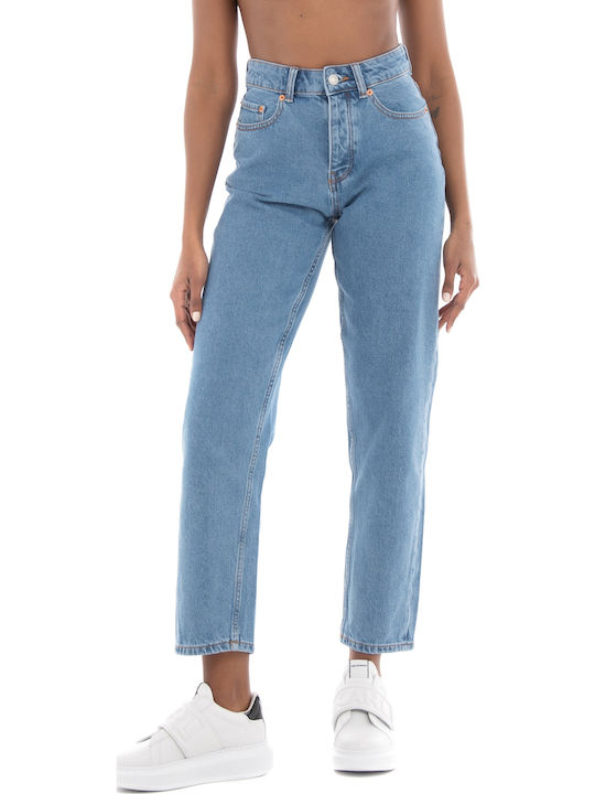 Seoul Women's Jean Trousers in Regular Fit Stonewash Denim