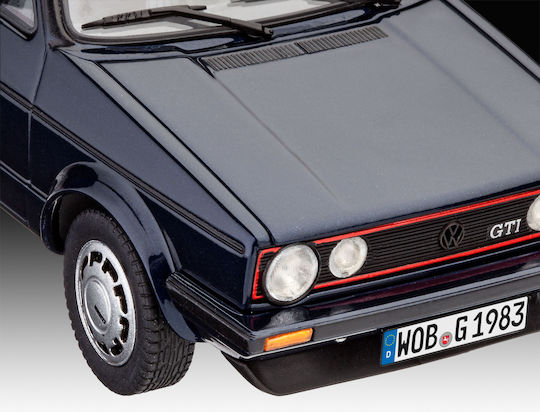 Revell Volkswagen 35 Years Golf 1 GTi Pirelli Modeling Figure Car 118 Pieces in Scale 1:24 15.5cm.