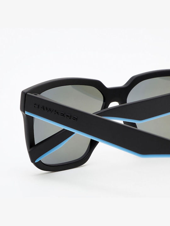 Hawkers Carbon Black Sky One Unisex Sunglasses with Black Plastic Frame