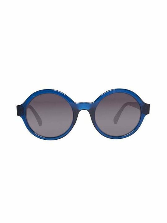 Benetton Women's Sunglasses with Blue Plastic Frame BE985S 03