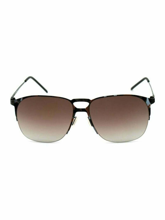 Italia Independent Men's Sunglasses with Brown Metal Frame 0211.093.000