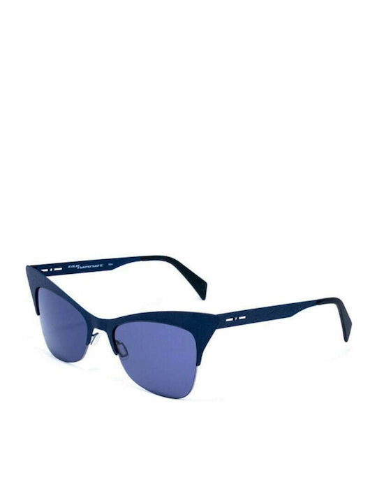 Italia Independent I-Metal Women's Sunglasses with Blue Frame 0504.CRK.021