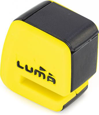 Luma Enduro 92D Motorcycle Disc Brake Lock with 5.5mm Pin in Yellow