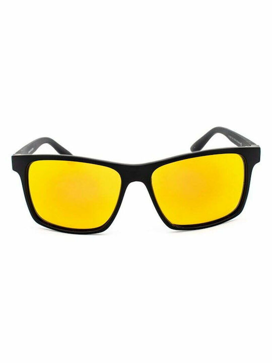 Kodak CF-90017 Men's Sunglasses with Black Frame and Yellow Lens CF-90017-612