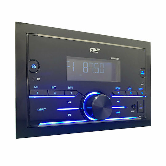 Auto-Audiosystem 2 DIN (Bluetooth/USB/Wi-Fi/Notenblätter) mit Touchscreen 2"