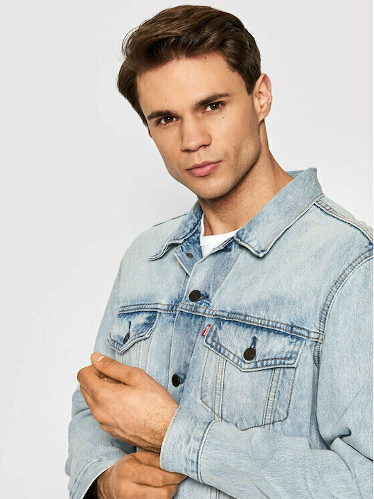 Trucker Denim Jacket Light Blue