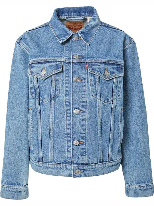 Trucker Denim Jacket Light Blue