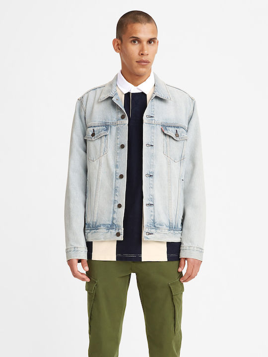 Trucker Denim Jacket Light Blue