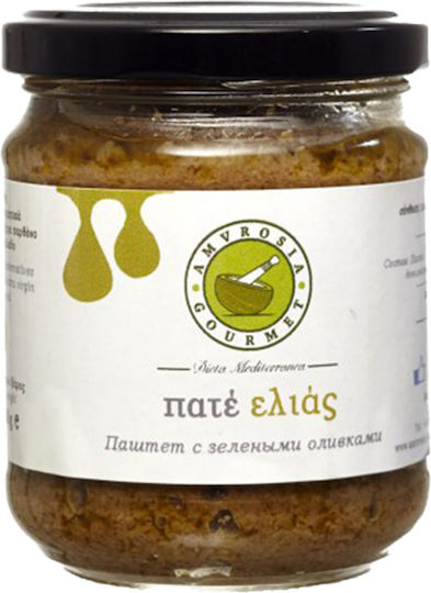 Amvrosia Gourmet Πάστα Ελιάς Πράσινης 200gr