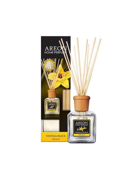 Areon Diffuser mit Duft Vanille Schwarz 1Stück 85ml