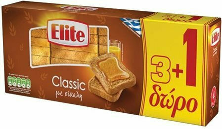 Elite Φρυγανιές Σίκαλης Elite Σίκαλης 90gr