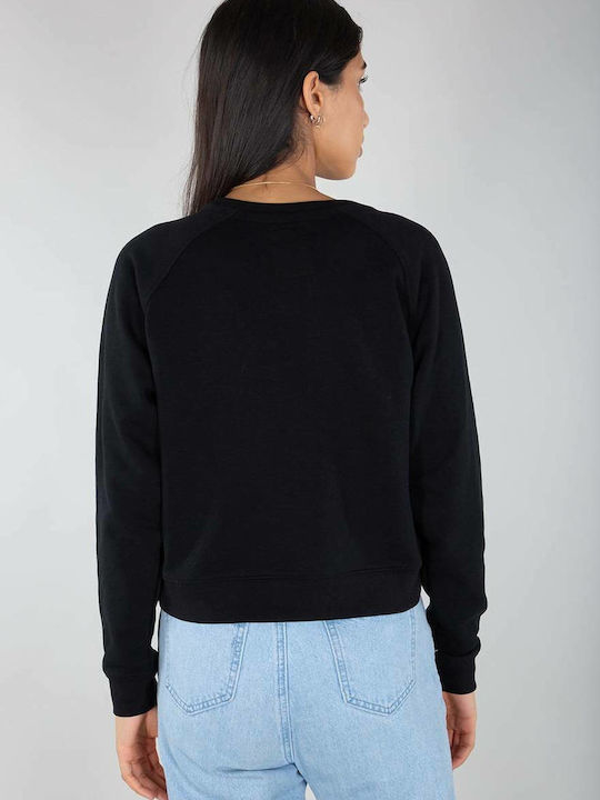 Alpha Industries Women's Sweatshirt Black