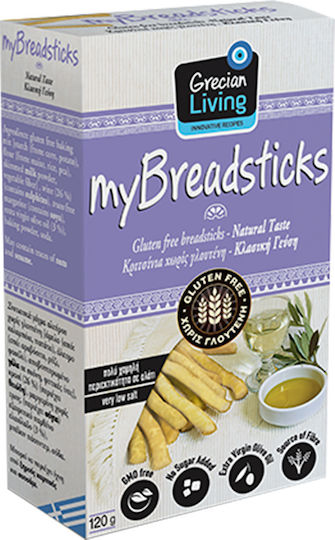 Grecian Living Хлебни пръчици Класически без глутен 120gr