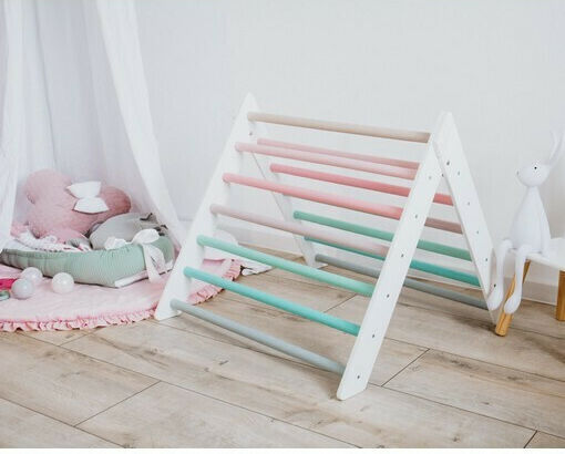 IngVart Τρίγωνο Αναρρίχησης Montessori Pikler Climbme Πολύχρωμο