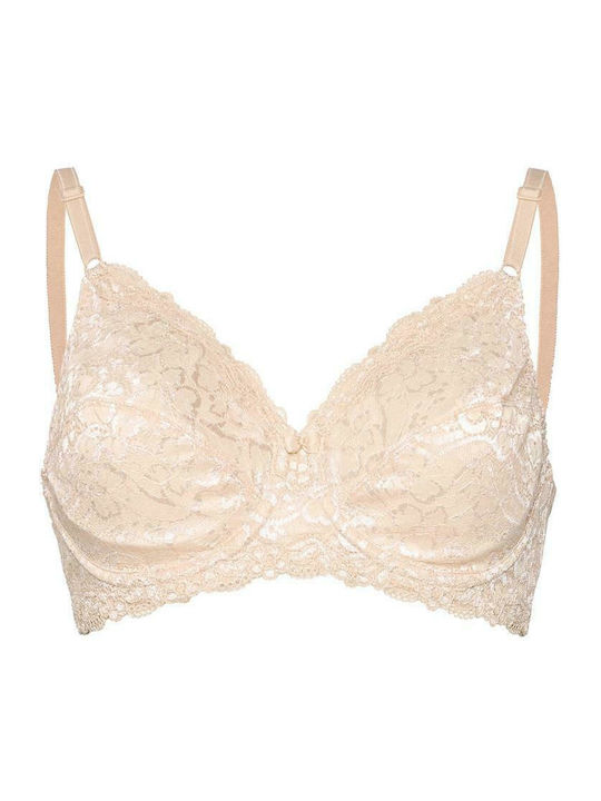Compliment Bra without Padding Underwire Beige