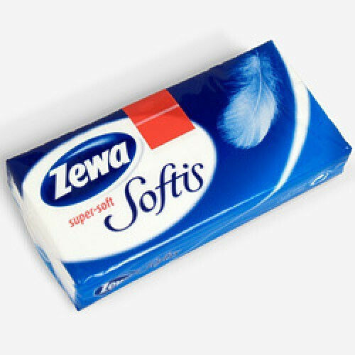 Zewa Softis Classic 10 Платки (1 Пакет)