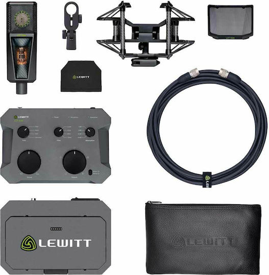 Lewitt LCT 1040 Πυκνωτικό Μικρόφωνο XLR Shock Mounted για Studio