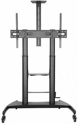 V7 TVCART2 TV Mount Floor up to 100" and 100kg