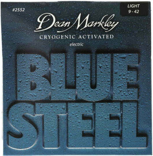 Dean Markley Complete Set Steel String for Electric Guitar Blue Electric Light 9-42