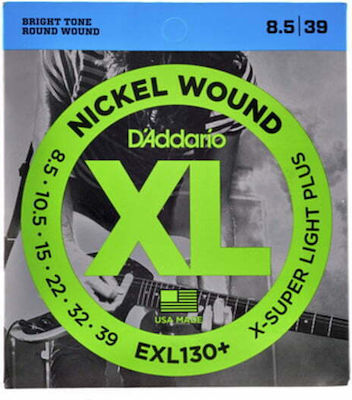 Daddario XL Nickel X-Super Light Plus 8.5-39