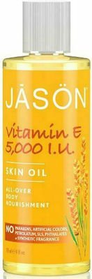 Jason Βιολογικό Αμυγδαλέλαιο για Μασάζ Vitamin E 5,000 IU All Over Nourishment 118ml