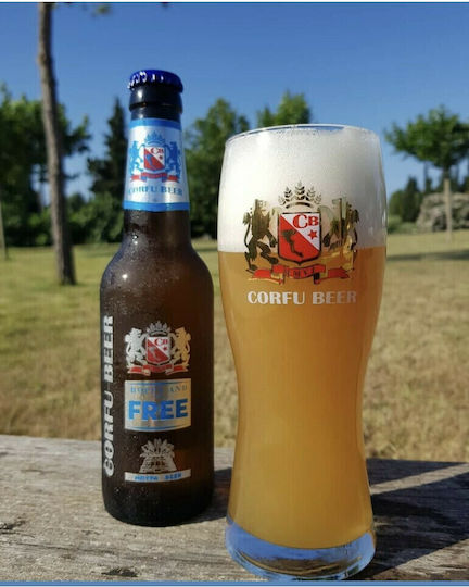Corfu Beer Hoppy & Free Niedriger Alkoholgehalt Flasche 1x330ml