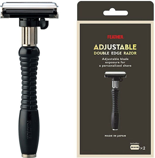 Feather DER-A Ξυραφάκι Ασφαλείας Κλειστού Τύπου Adjustable για Ευαίσθητες Επιδερμίδες