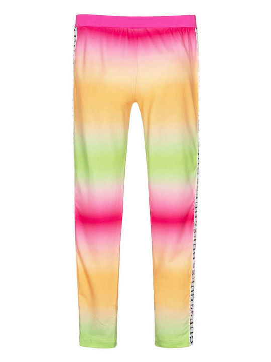 Guess Leggings pentru Copii Lung Multicolor