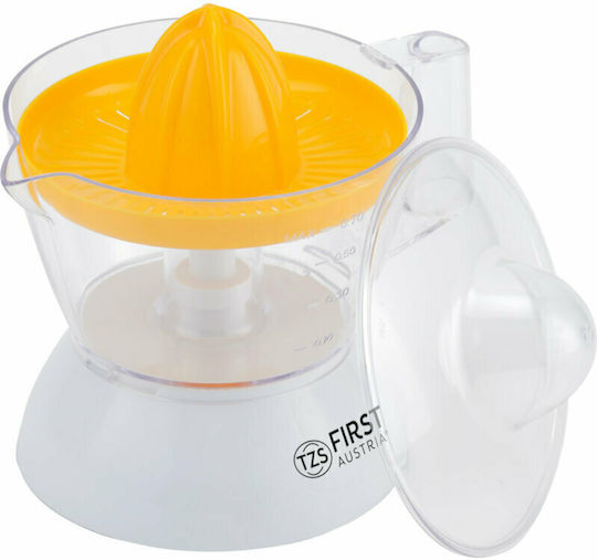 First Austria Elektrischer Entsafter 25W mit einer Kapazität von 700ml Gelb