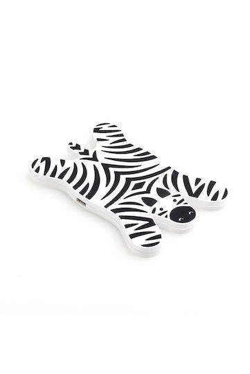 Mustard Ασύρματος Φορτιστής (Qi Pad) Λευκός (Zebra)