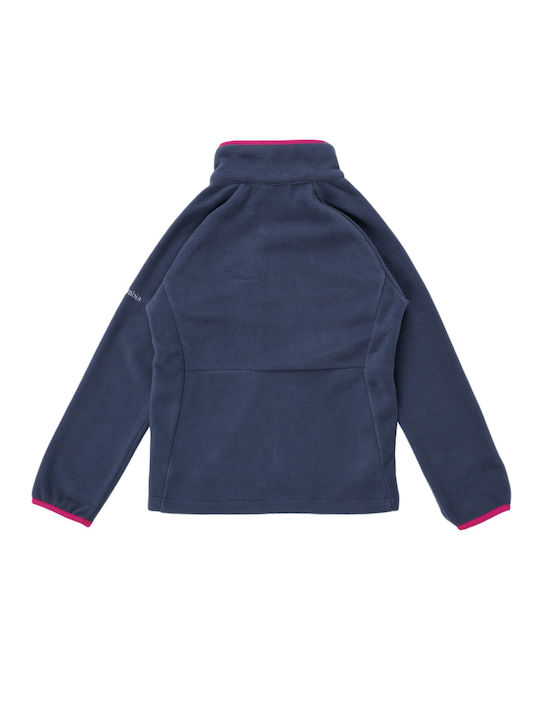 Columbia Kinder-Sweatjacke mit Kapuze Blau