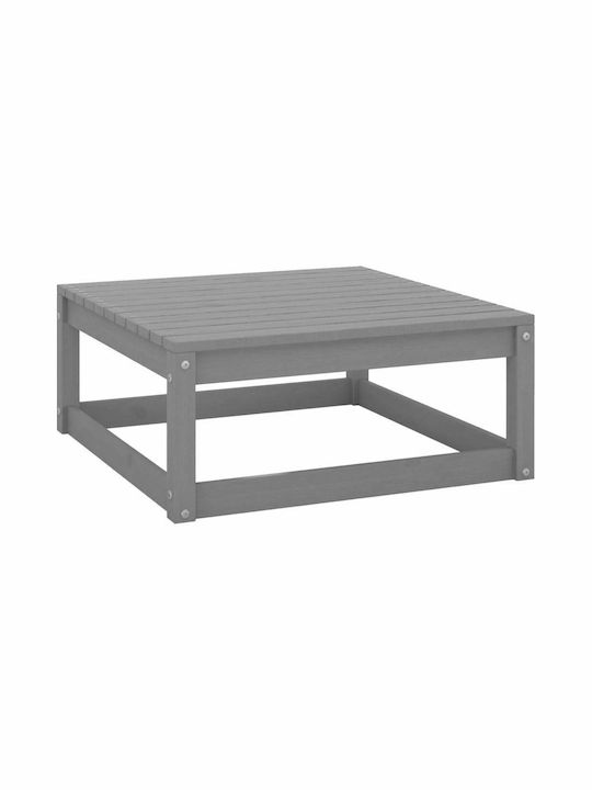 vidaXL Zweisitziges Outdoor-Sofa Hölzernes mit Kissen 70x70x67cm