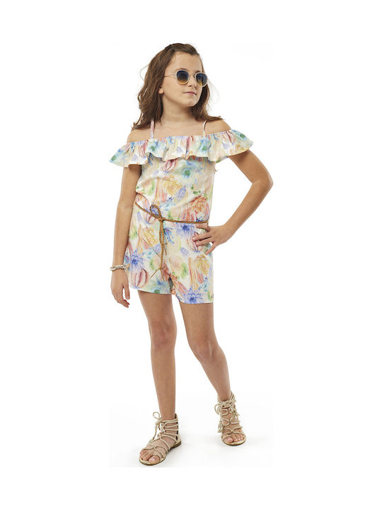 Evita Kids One-piece Fabric Shorts/Bermuda Multicolour