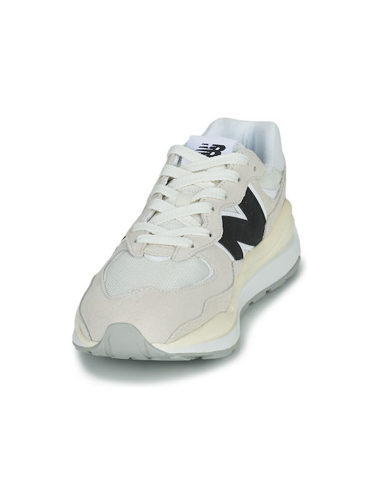 57/40 Ανδρικά Sneakers Λευκά
