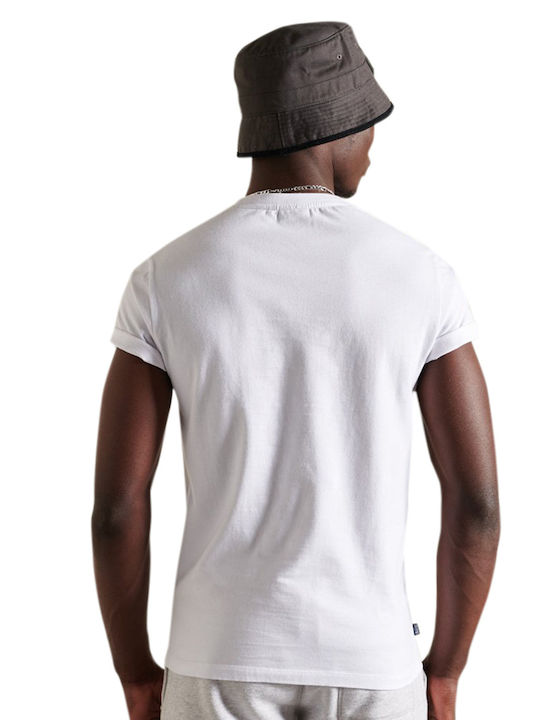 Superdry Ανδρικό T-shirt Λευκό Μονόχρωμο