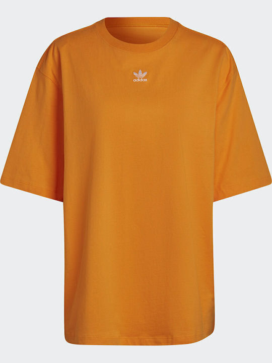 Loungewear Adicolor Essentials Дамски T-shirt Оранжев Светъл