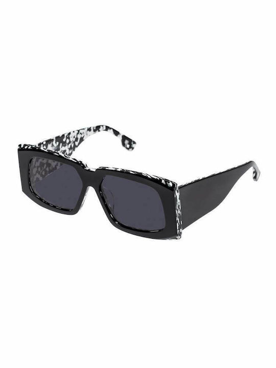 Le Specs Gravitation Sunglasses with Plastic Frame Black Liquorice LSL2101487