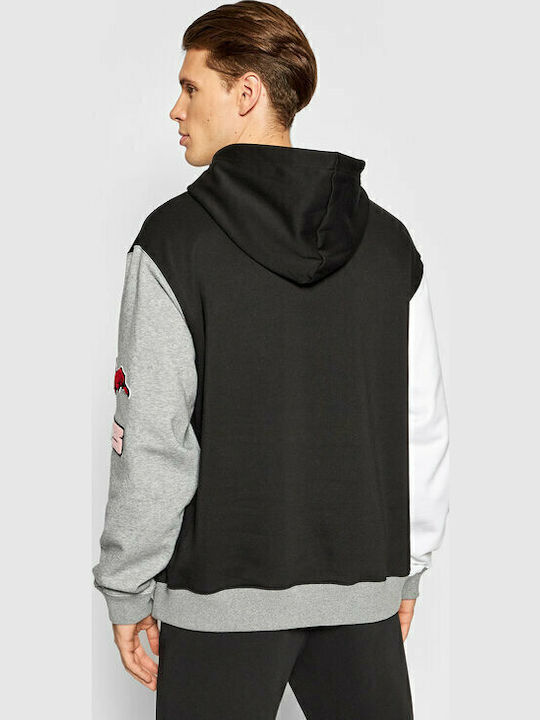 Combine Φούτερ με Κουκούλα Black /Grey