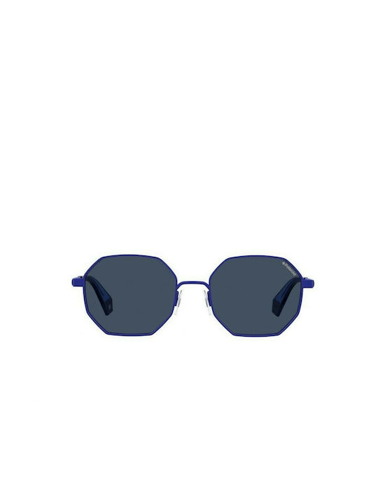 Polaroid Sonnenbrillen mit Blau Rahmen und Blau Polarisiert Linse PLD6067/S PJP/C3