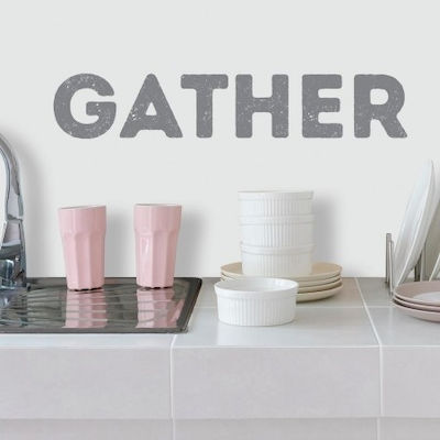 Διακοσμητικό Αυτοκόλλητο Τοίχου Gather Quote 89.43x17cm RoomMates Decor